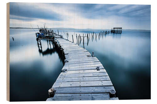 Trebilde Boat dock in the calm sea