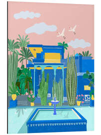 Magnettafel Haus Marrakesch