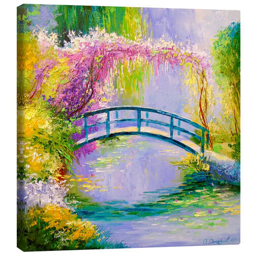 Canvas print Monet's bridge