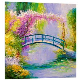 Bilde på skumplate Monet's bridge