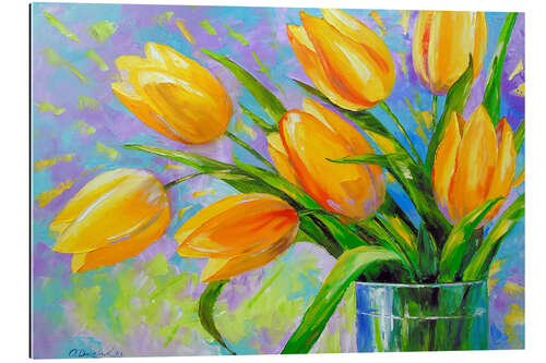 Gallery print Bouquet of tulips