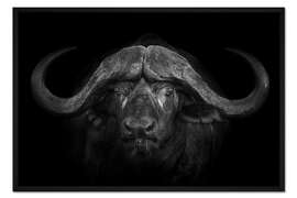 Gerahmter Kunstdruck Große Hörner