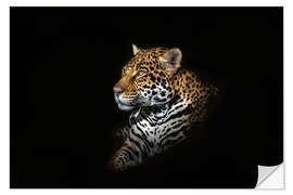 Wall sticker Jaguar portrait