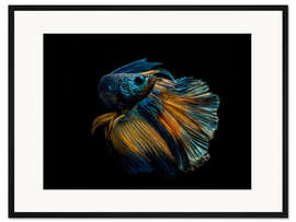 Gerahmter Kunstdruck Mein Kleid