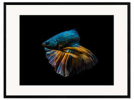 Framed art print Half turn