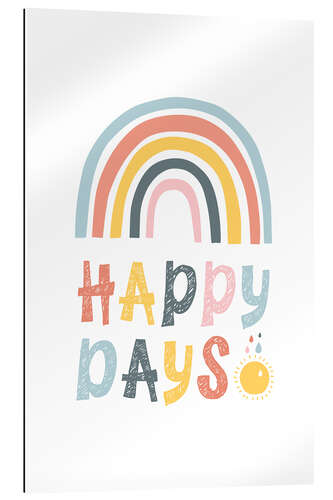 Cuadro de plexi-alu Happy Days