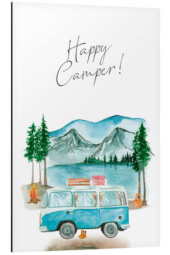 Quadro em alumínio Happy Camper