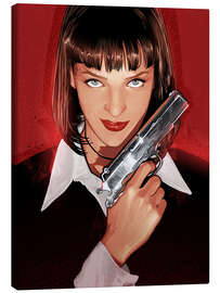 Canvastavla Mia Wallace III