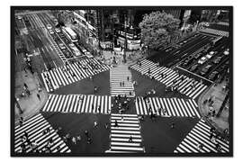 Gerahmter Kunstdruck Ginza