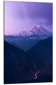 Alubild Auf dem Weg zum Berg Damavand