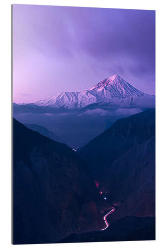 Gallery print On the way to Mount Damavand