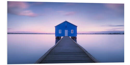 Foam board print Boathouse