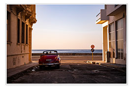 Stampa  Guardare il tramonto a L&#039;Avana - John Deakin