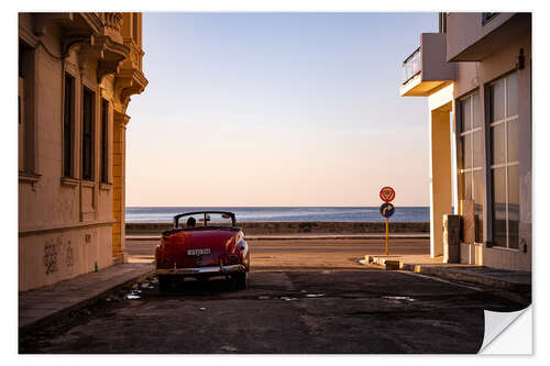 Självhäftande poster Watch the sunset - Havana