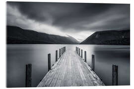 Acrylic print Clouds over Lake Rotoiti, New Zealand