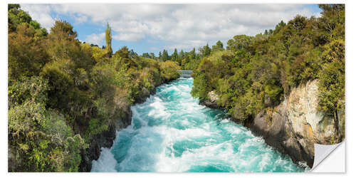 Naklejka na ścianę Huka Falls, New Zealand