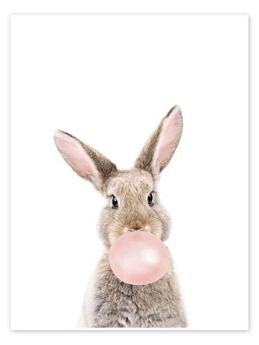 Juliste Bubble Gum Bunny