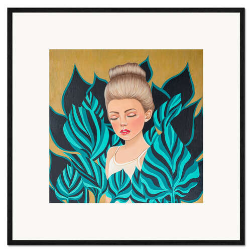 Framed art print When we all fall asleep