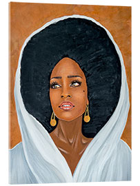 Acrylic print African Shea Beauty