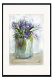 Gerahmter Kunstdruck Blumen III