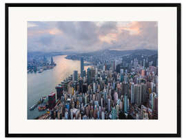 Framed art print Good morning Hong Kong