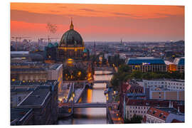 Foam board print Berlin Cathedral