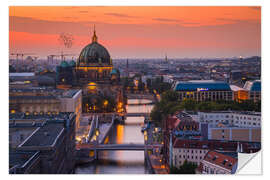 Selvklebende plakat Berlin Cathedral