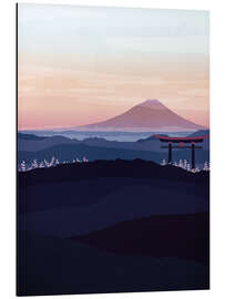 Magnettafel Fuji-San, Japan