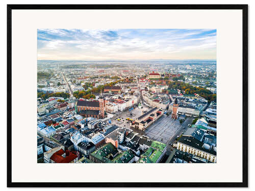 Gerahmter Kunstdruck Krakau, Polen