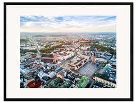 Gerahmter Kunstdruck Krakau, Polen