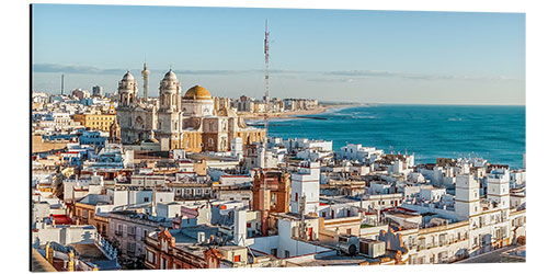 Aluminium print Cadiz, Andalusia