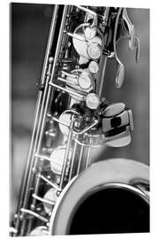 Acrylic print Sax detail