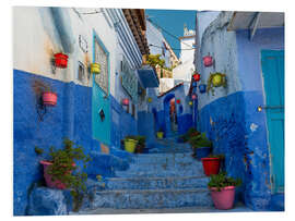 Quadro em PVC Medina de Chefchaouen