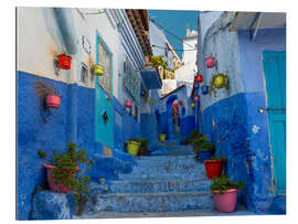 Gallery print Chefchaouen&#039;s medina