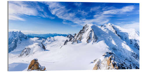 Gallery print Snow-capped Mont Blanc