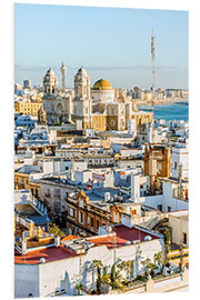 Foam board print Cadiz, Andalusia