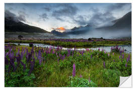 Sisustustarra Milford Sound sunrise