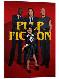 Akryylilasitaulu Pulp Fiction Gang