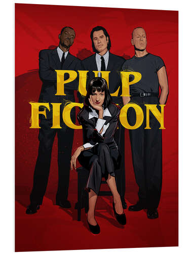 PVC print Pulp Fiction Gang