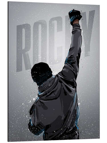 Tableau en aluminium Rocky Win