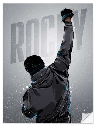 Sticker mural Rocky Win