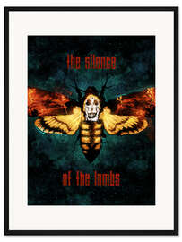 Gerahmter Kunstdruck Das Schweigen der Lämmer