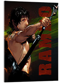 Akrylbilde Rambo