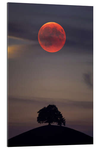 Gallery print Blood moon