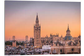 Gallery print La Giralda and Iglesia del Salvador