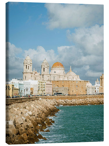 Leinwandbild Katedrale von Cádiz, Andalusien