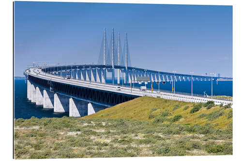 Gallery print Oresund Bridge between Denmark and Sweden