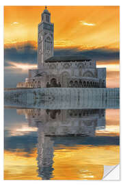 Sisustustarra Hassan II Mosque, Casablanca, Morocco