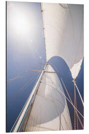 Magnettafel Segel und Sommersonne