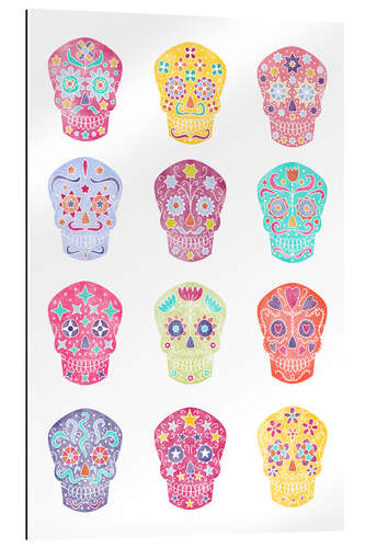 Galleritryk Day of the Dead Sugar Skulls